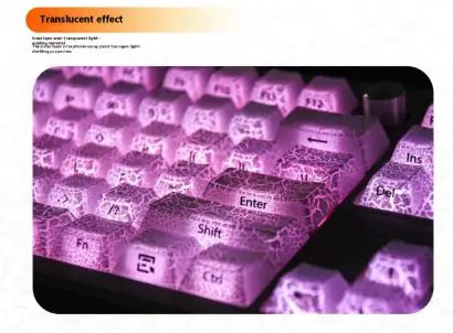 Travoire CrackleKeycap